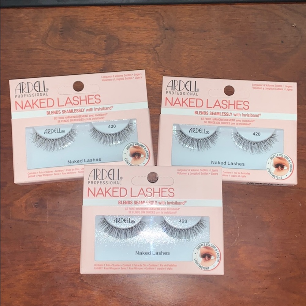3 set Ardell false lashes